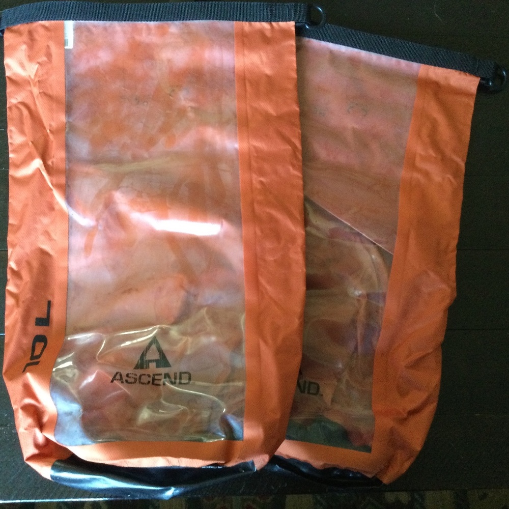 Ascend dry bag orange 10L